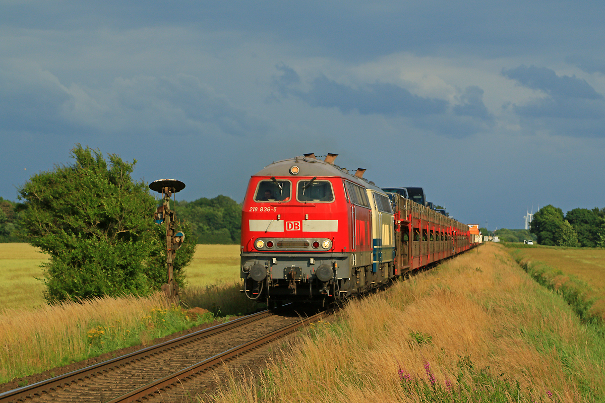 Autozug mit Premiumbespannung