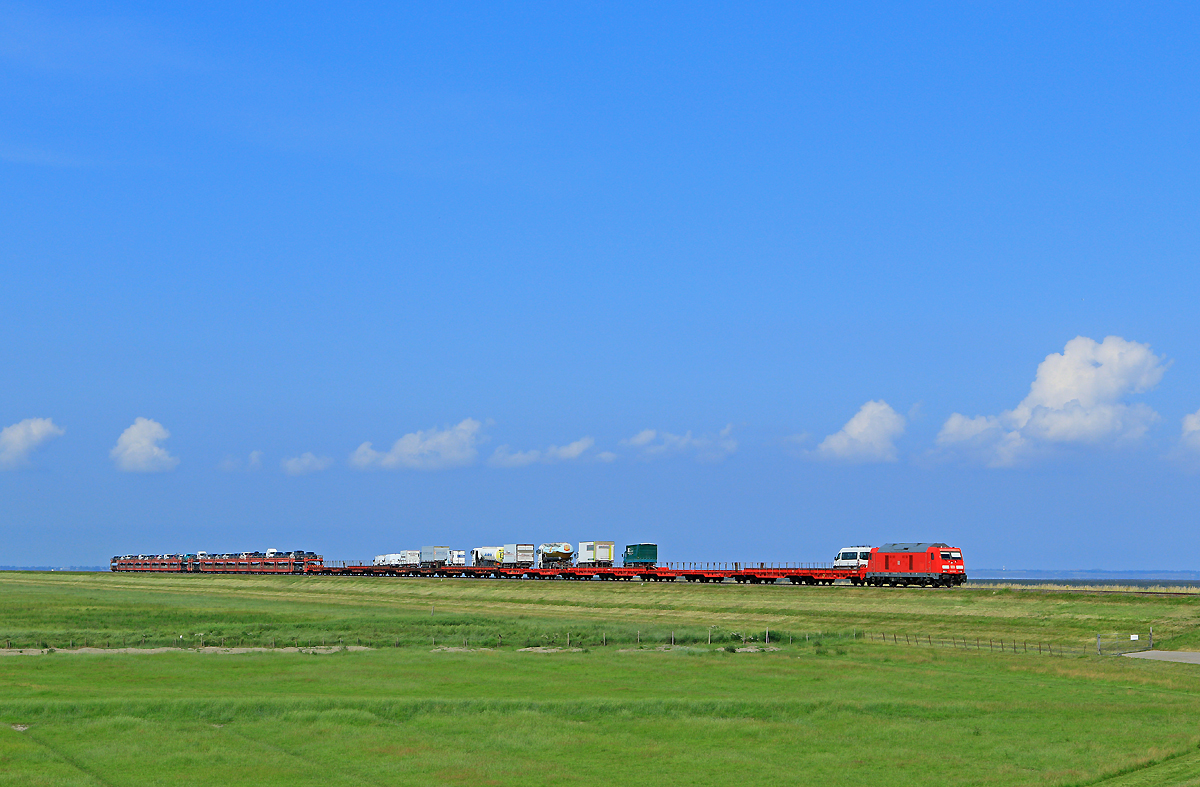 Sylt-Shuttle in ganzer Lnge