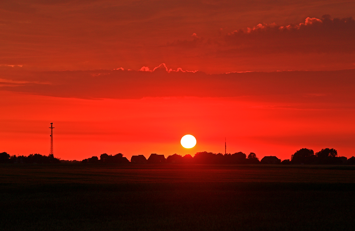 Sonnenuntergang bei Neukirchen