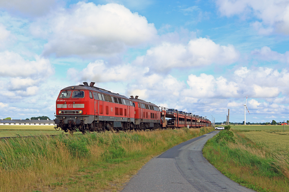 Sylt-Shuttle auf die Insel