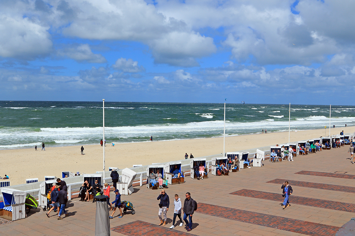 Am Strand von Sylt