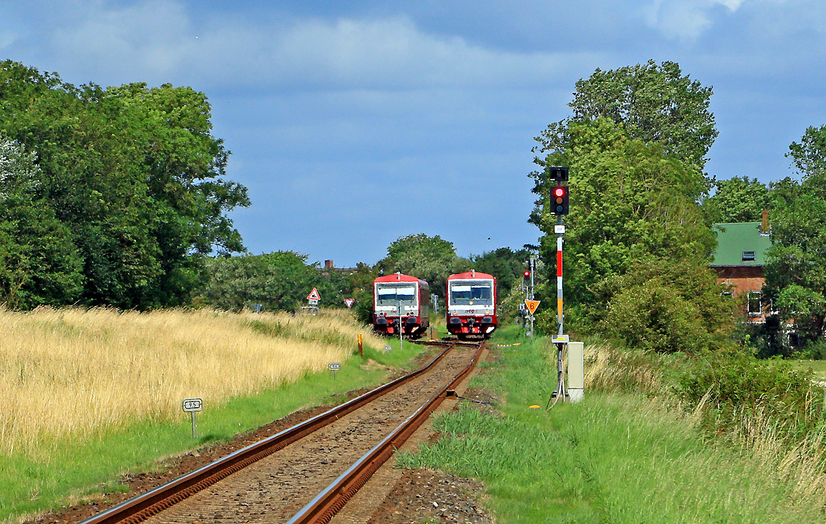 Beide 628 im Bahnhof