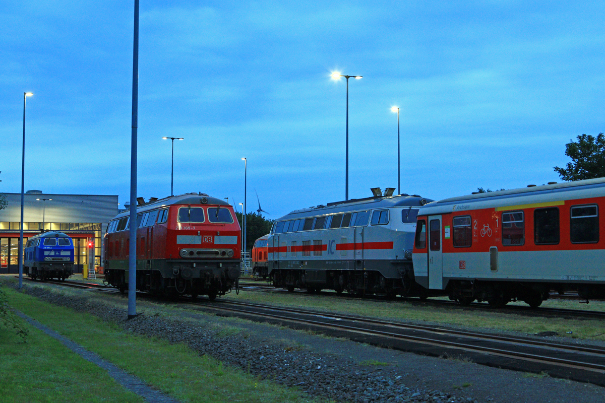 Abend am Bw Nieb�ll