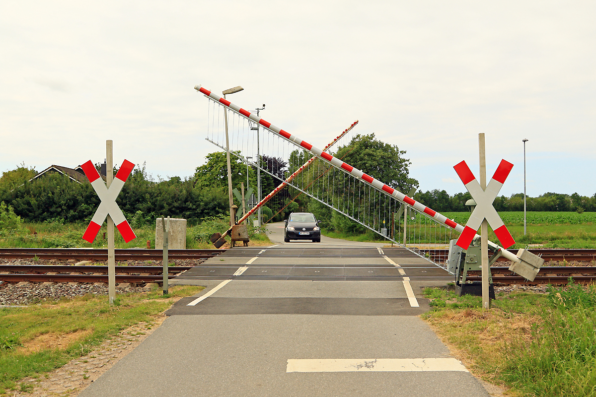 Bahnübergang Lindholm